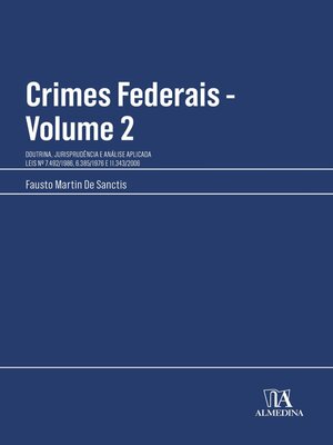cover image of Crimes Federais
